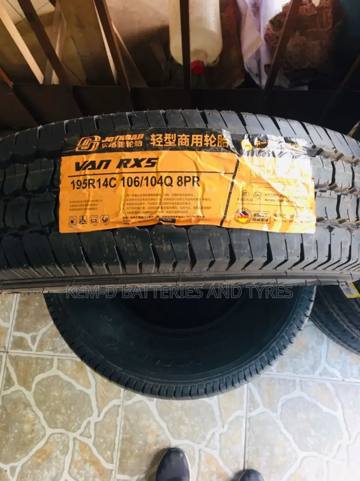195R14C Joyroad Tyre - Commercial or Light Truck Tyres