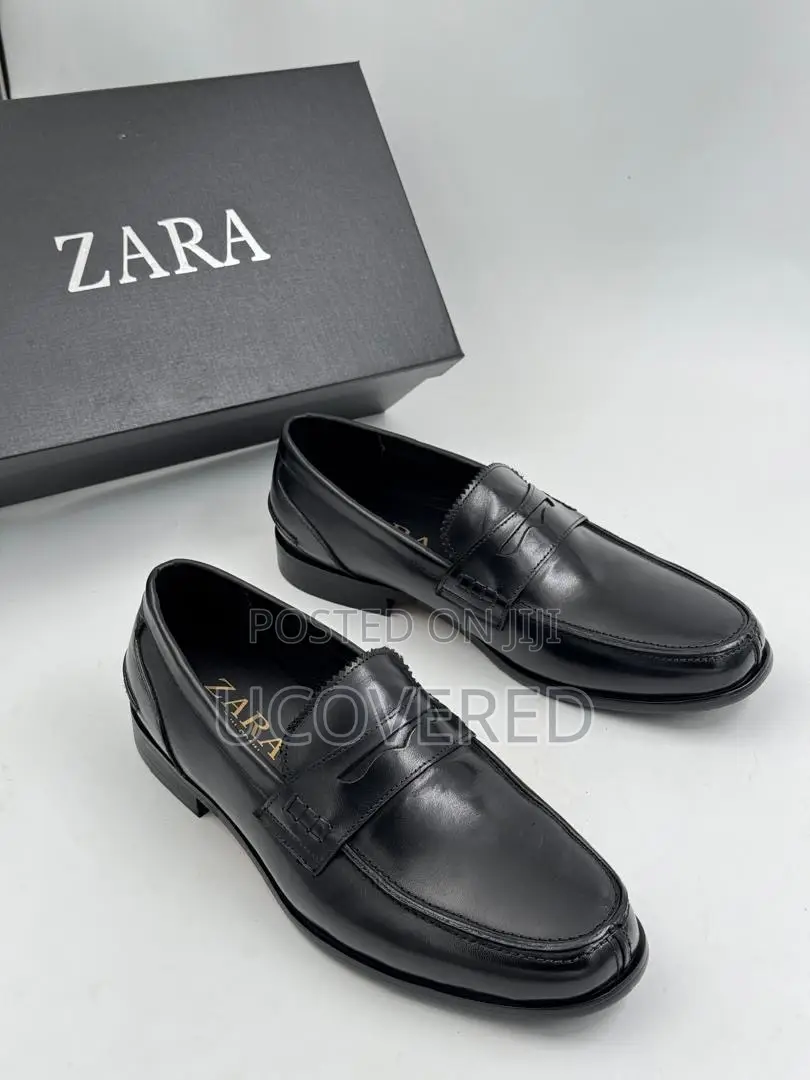 ZARA Men’S Leather Loafers