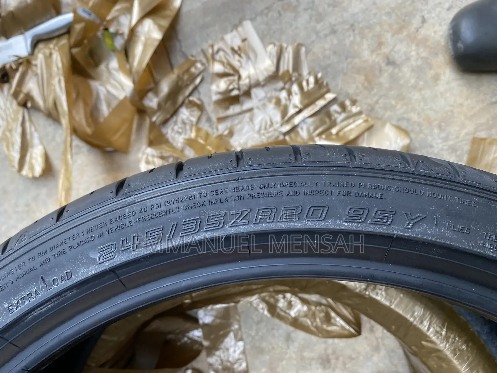 245/35zr20 Dunlop SP Sport Maxx 050+ Tire