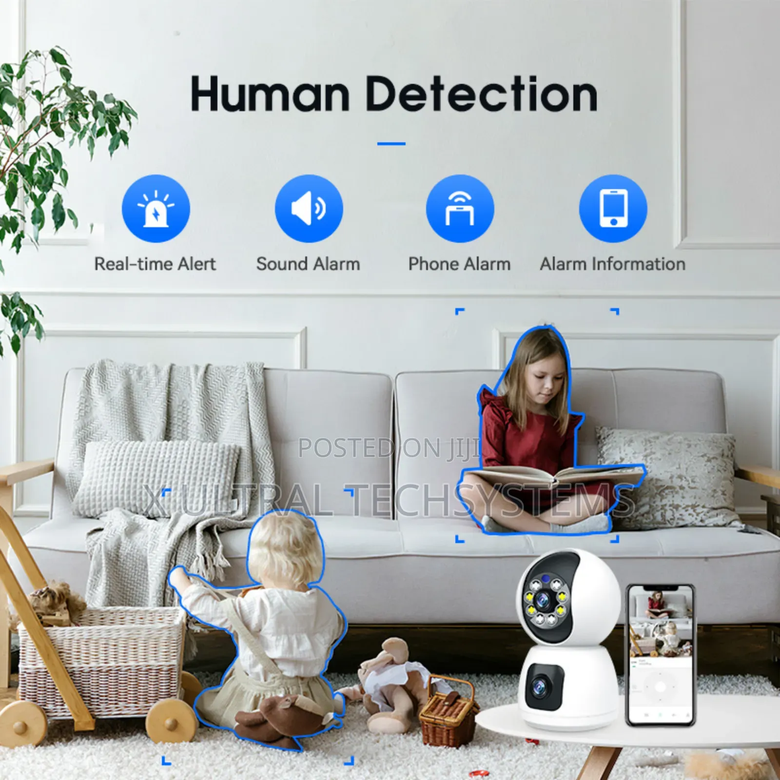 Smart Wifi Dual Lens Camera