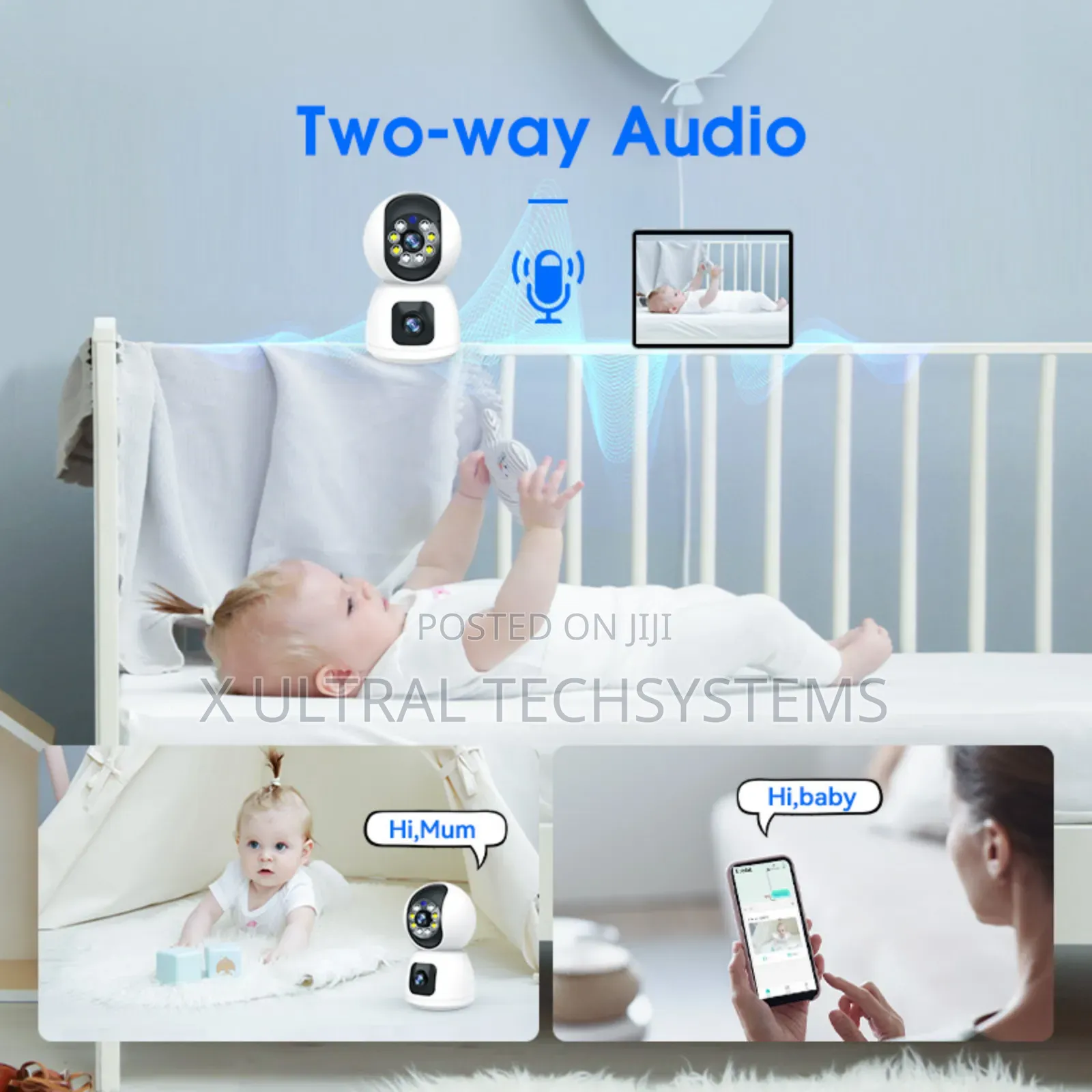 Smart Wifi Dual Lens Camera