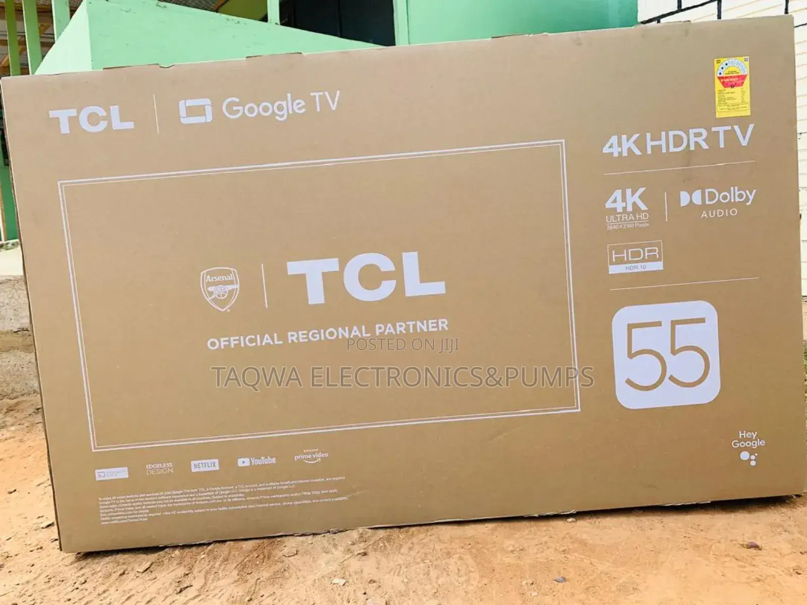 55 Inch Tv - TCL Number 1 Google Tv