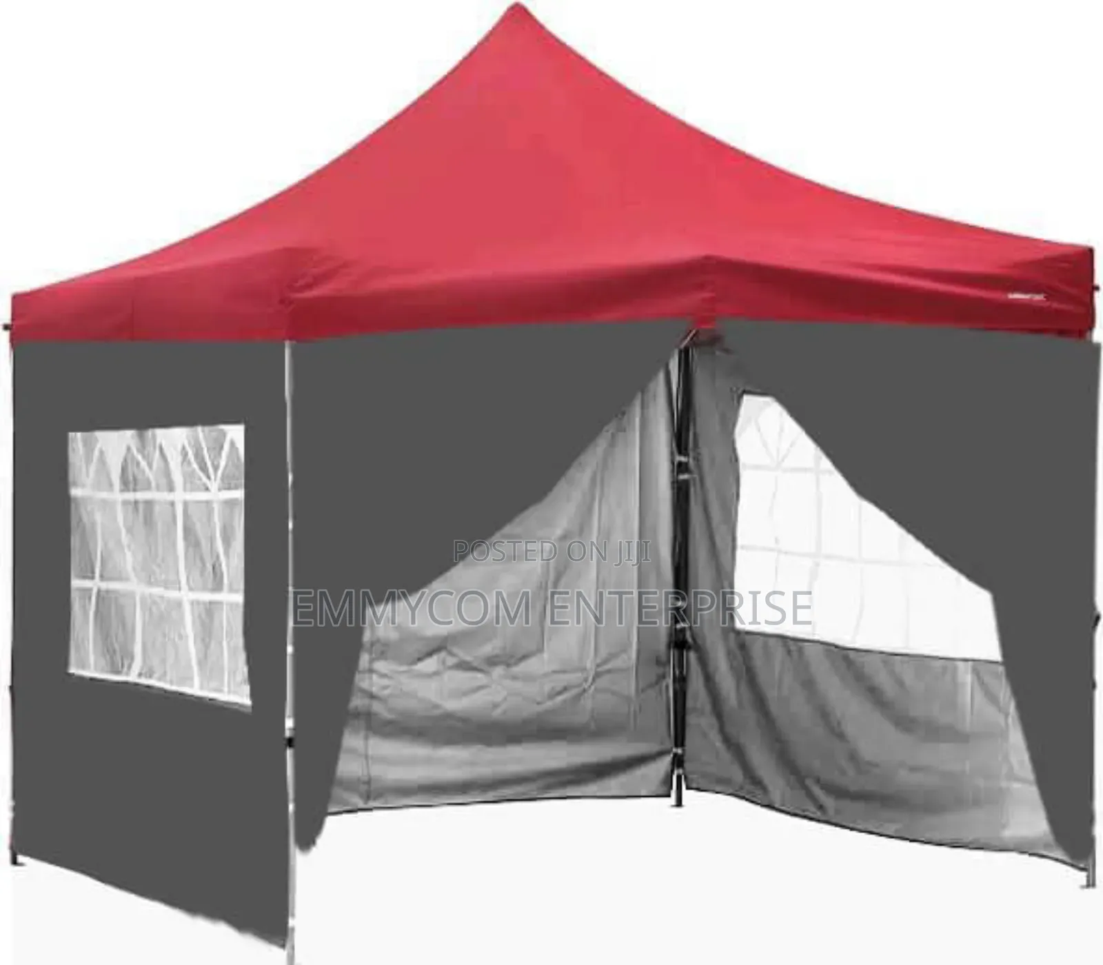 Pop Up 10 Feet by 10feet Tent (With 3 Sides Cover)