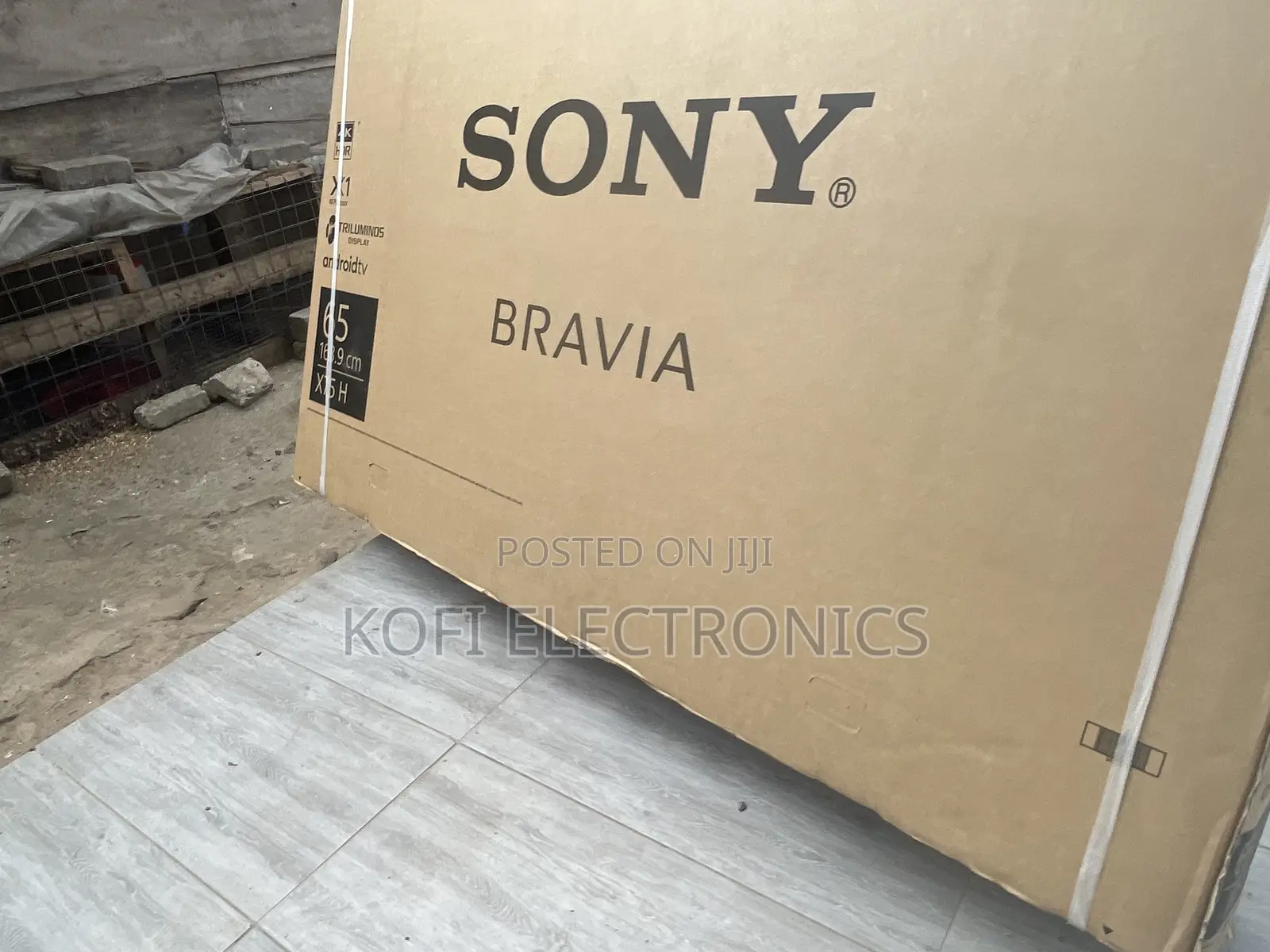 SONY 65" Uhd Smart Android TV 65X7500H