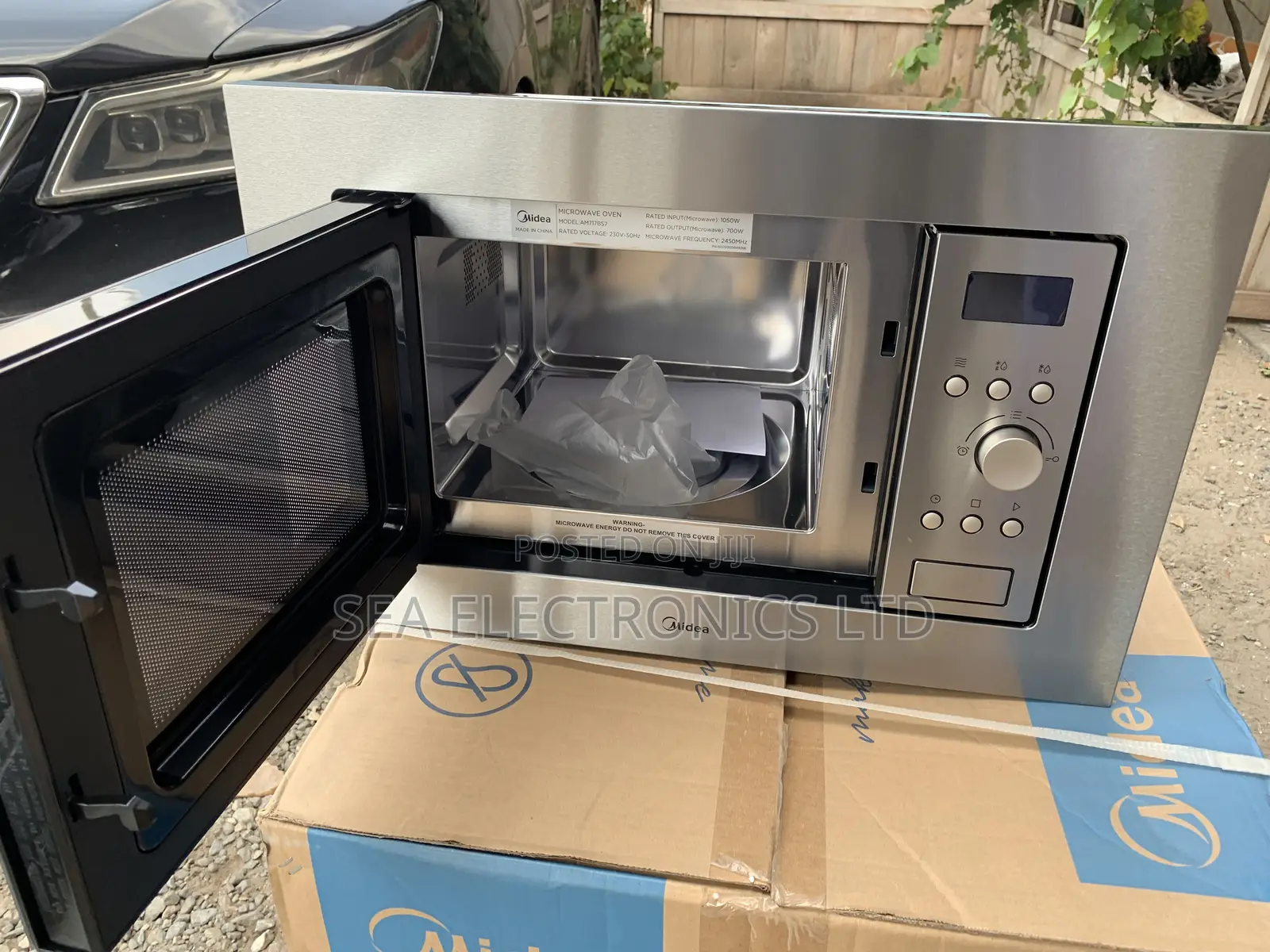 MIDEA 17ltrs Built-in Electric Stainless Steel Microwave