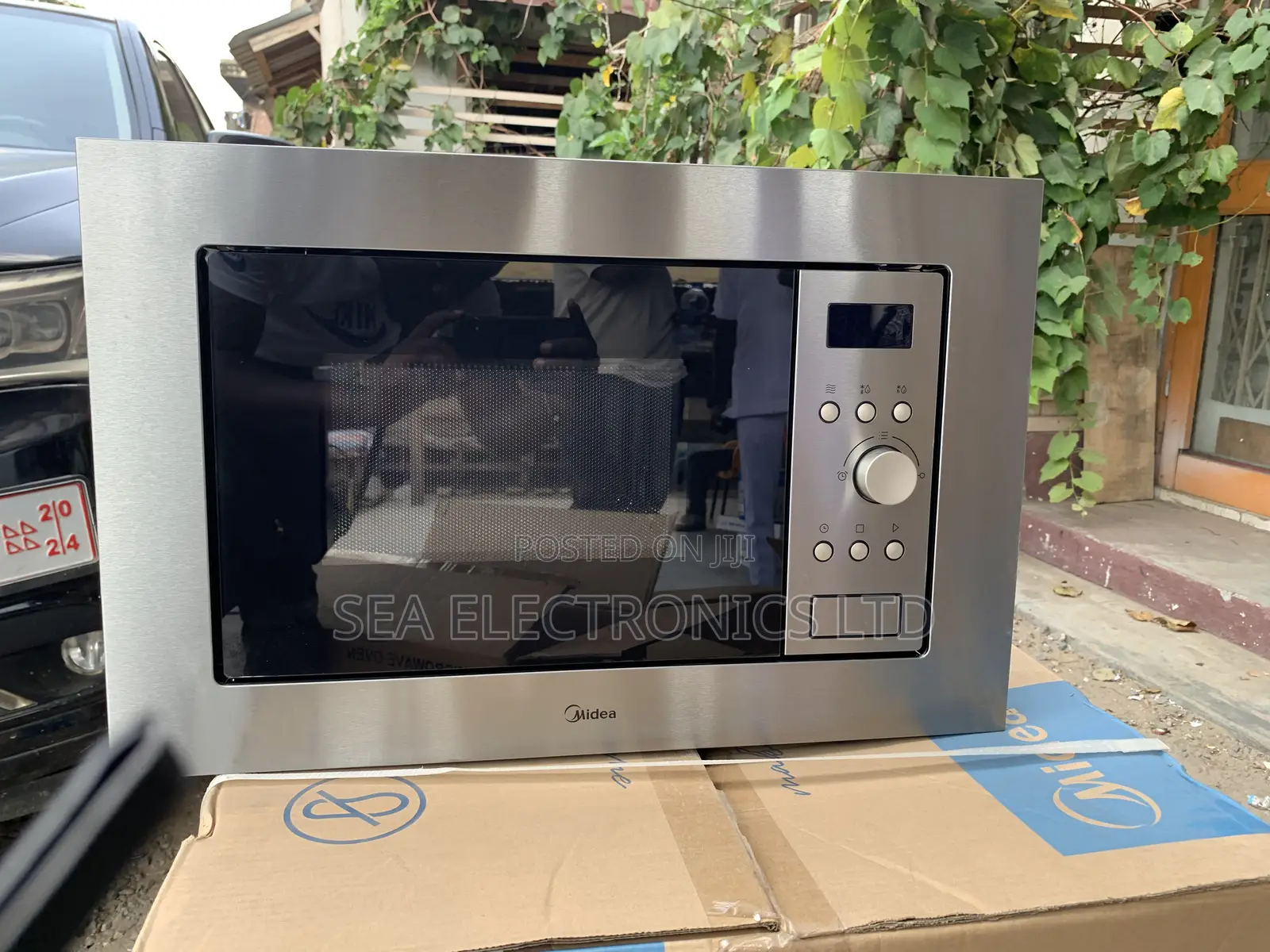 Midea 17 LTRS Stainless Steel Microwave (AM717BS7)
