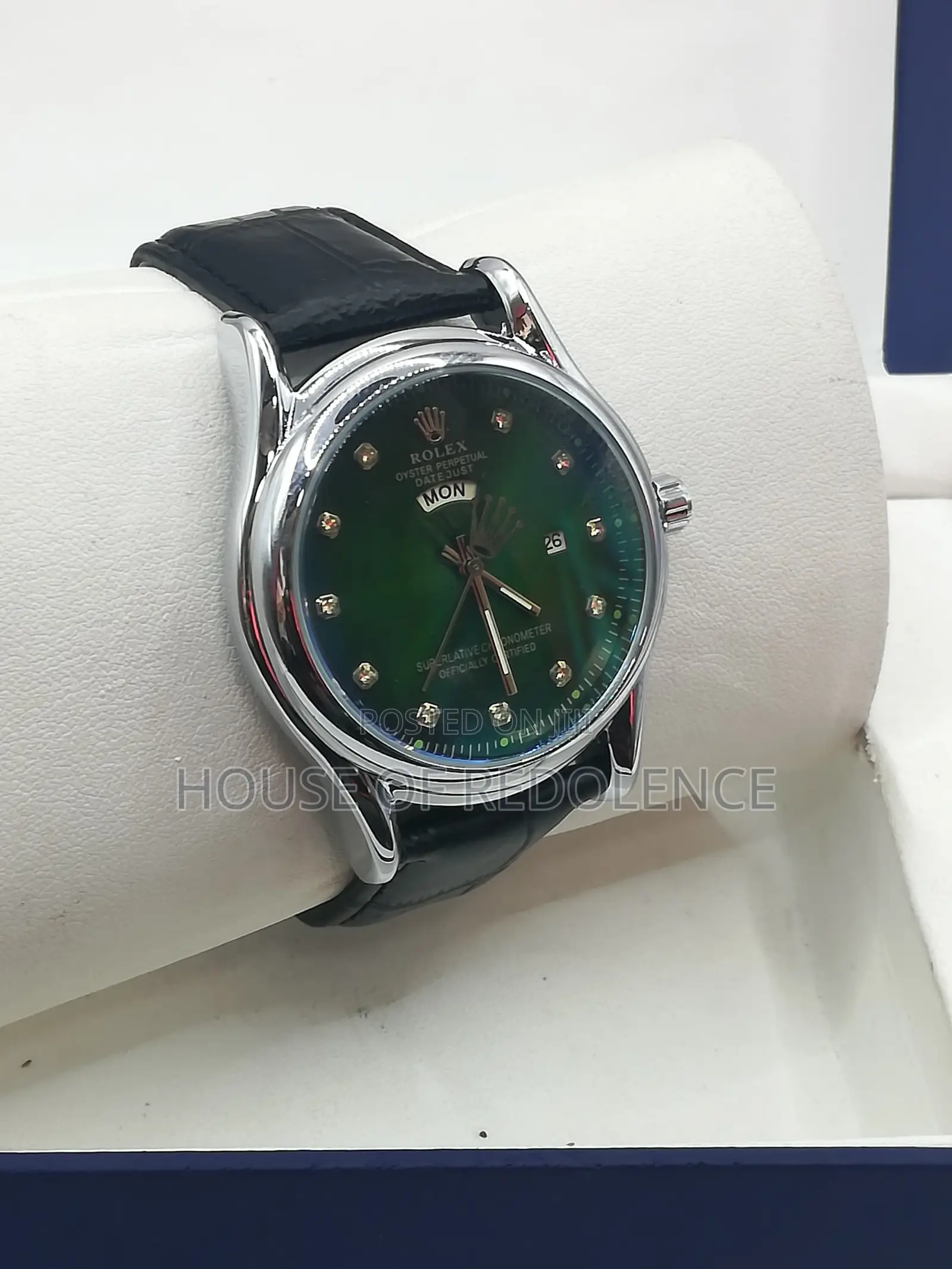 Quality Rolex Leather Watch