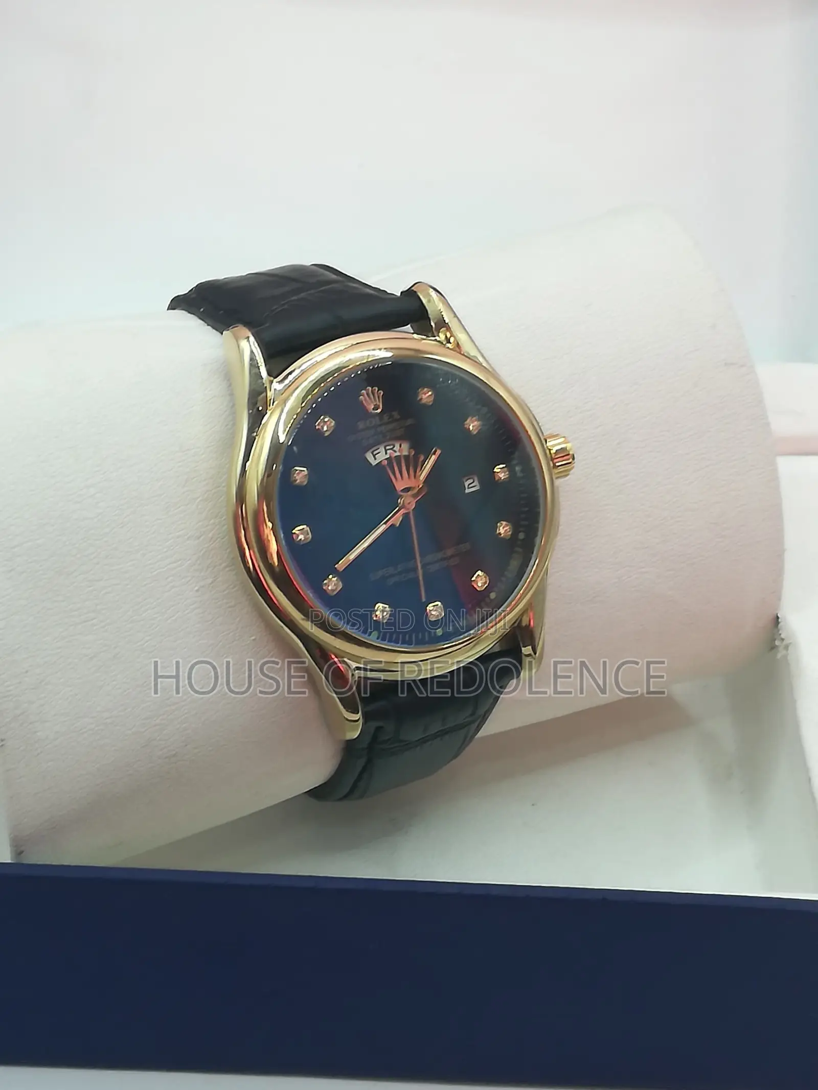 Quality Rolex Leather Watch