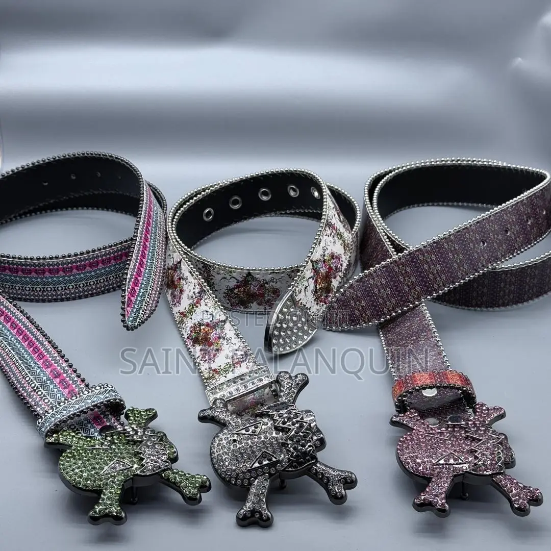 Diamond Skull Belt