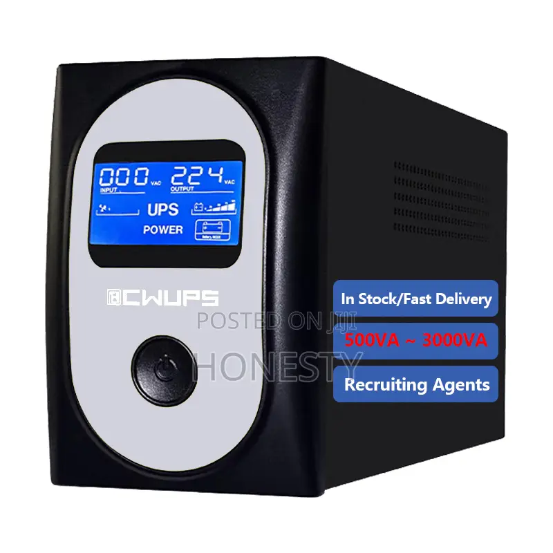 CWUPS 400va Ups Uninterruptible Backup Power For Wifi Router