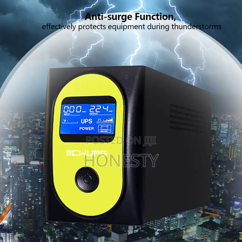 CWUPS 400va Ups Uninterruptible Backup Power For Wifi Router