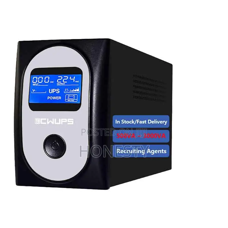 CWUPS 3000va Uninterruptible Power Supply Ups for Computer