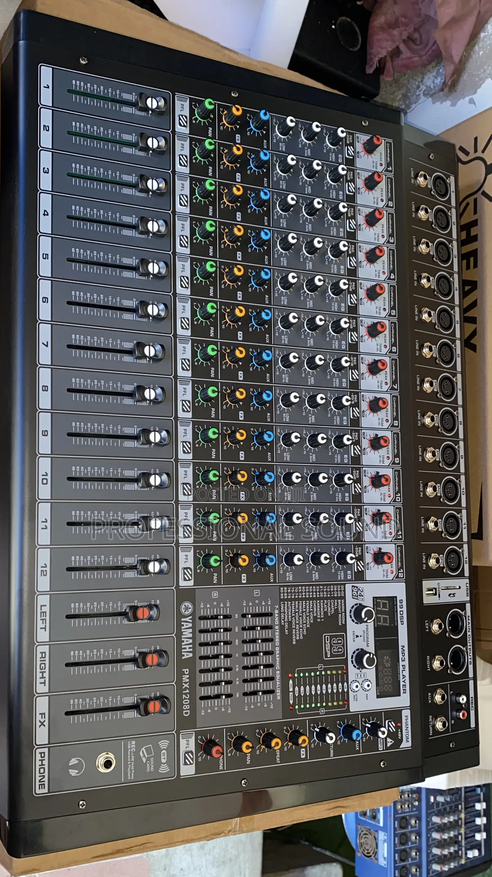 Yamaha Pmx12 Mixer