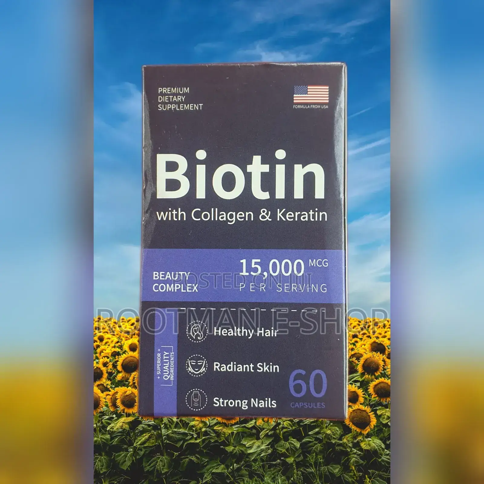 Collagen Keratin (Biotin) 60 Capsules