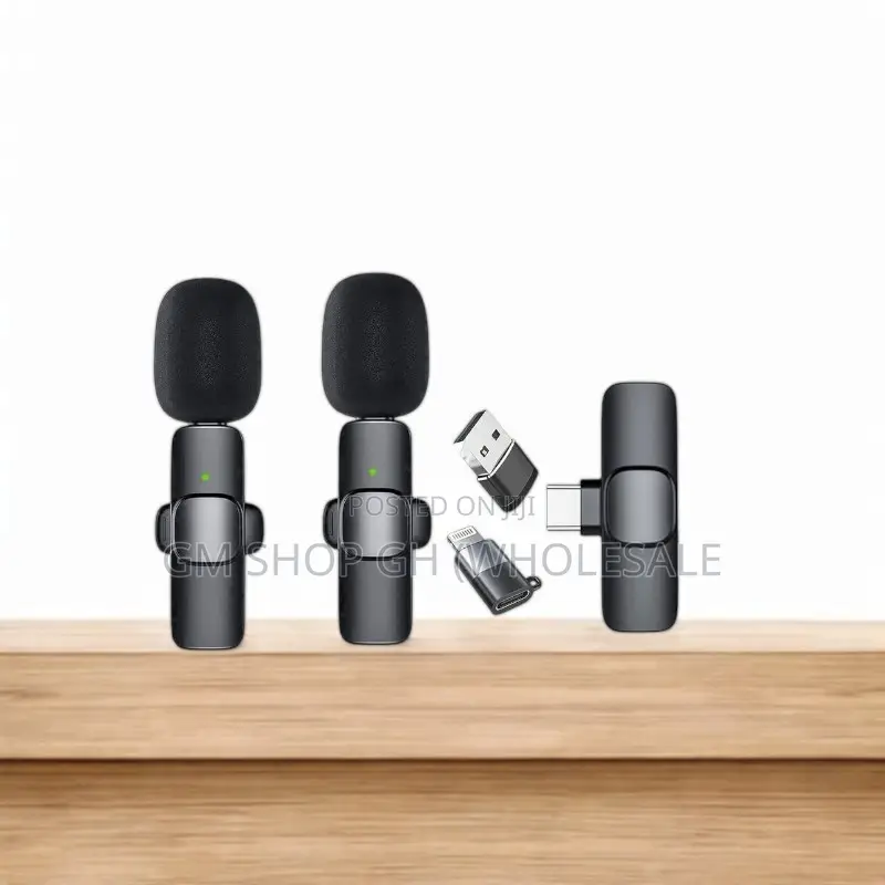 2 in 1 Wireless Microphone for Android and iPhone
