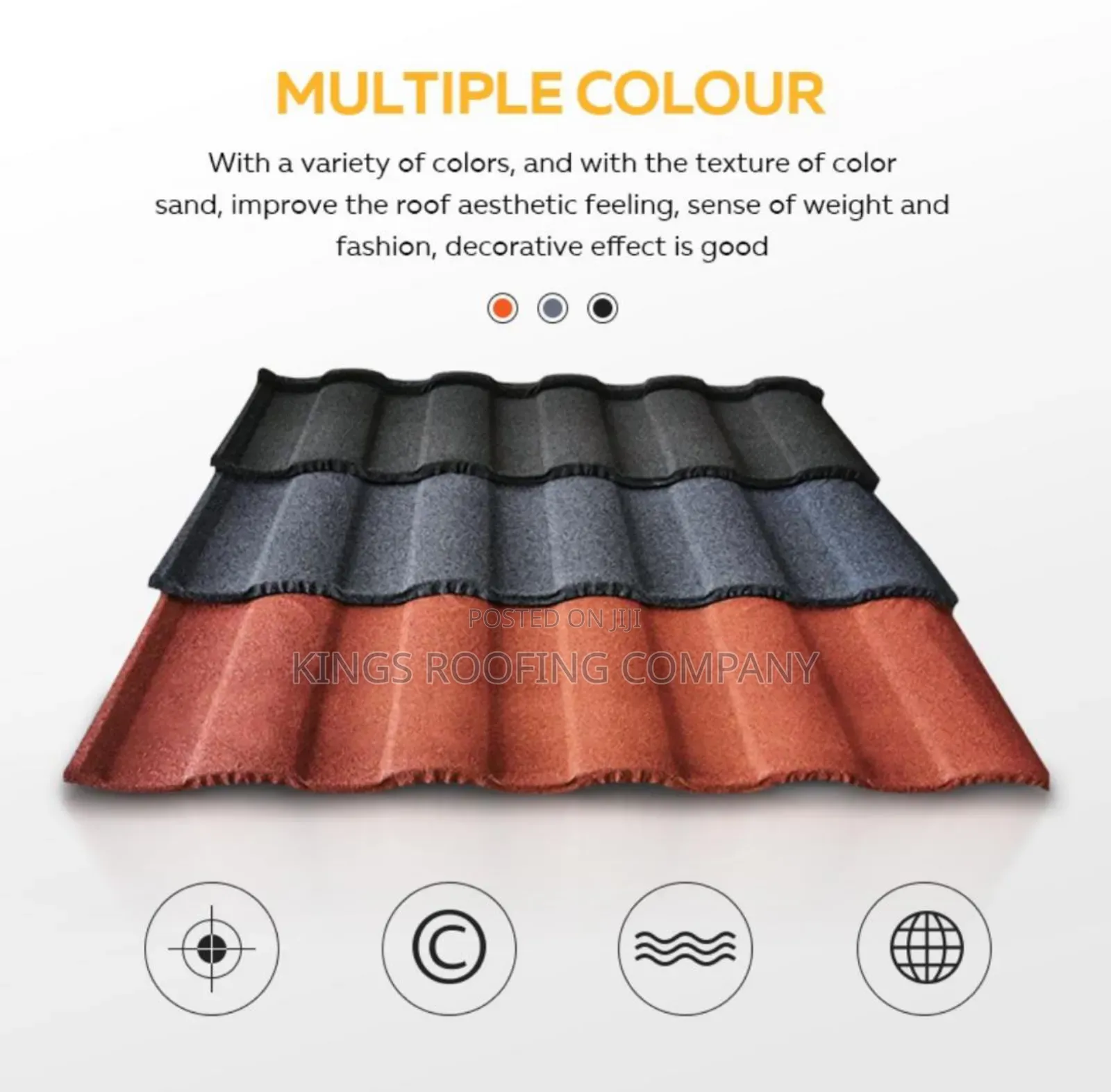 Alu-Zinc ( Bond and Roman Euro- Roofing)