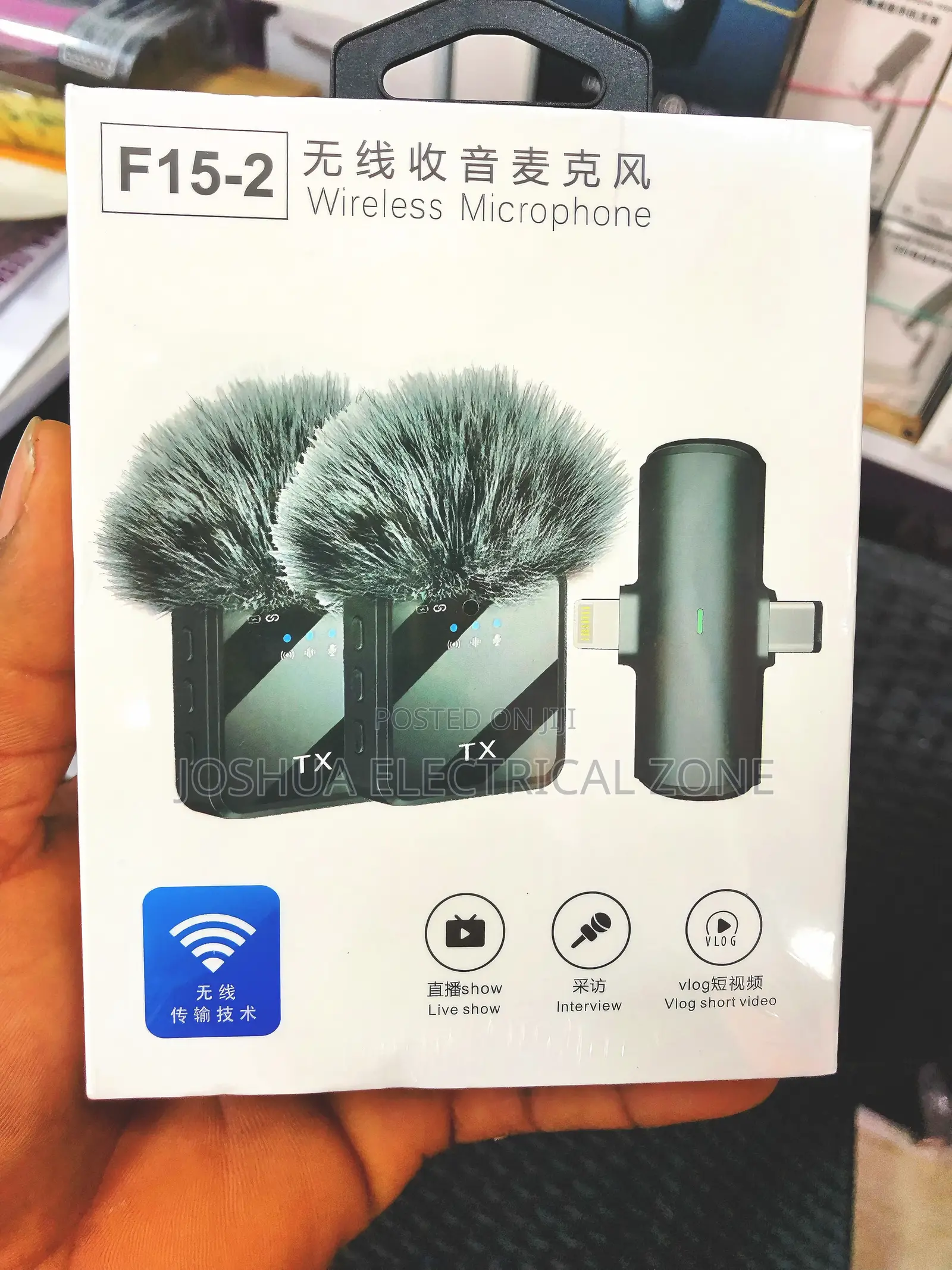 Wireless Microphone iPhone and Type C