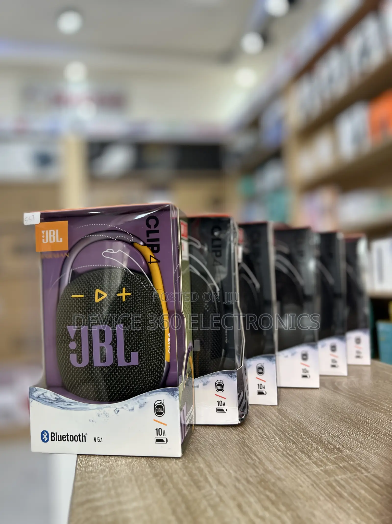 Amazing JBL Clip 4 Portable Bluetooth Speaker