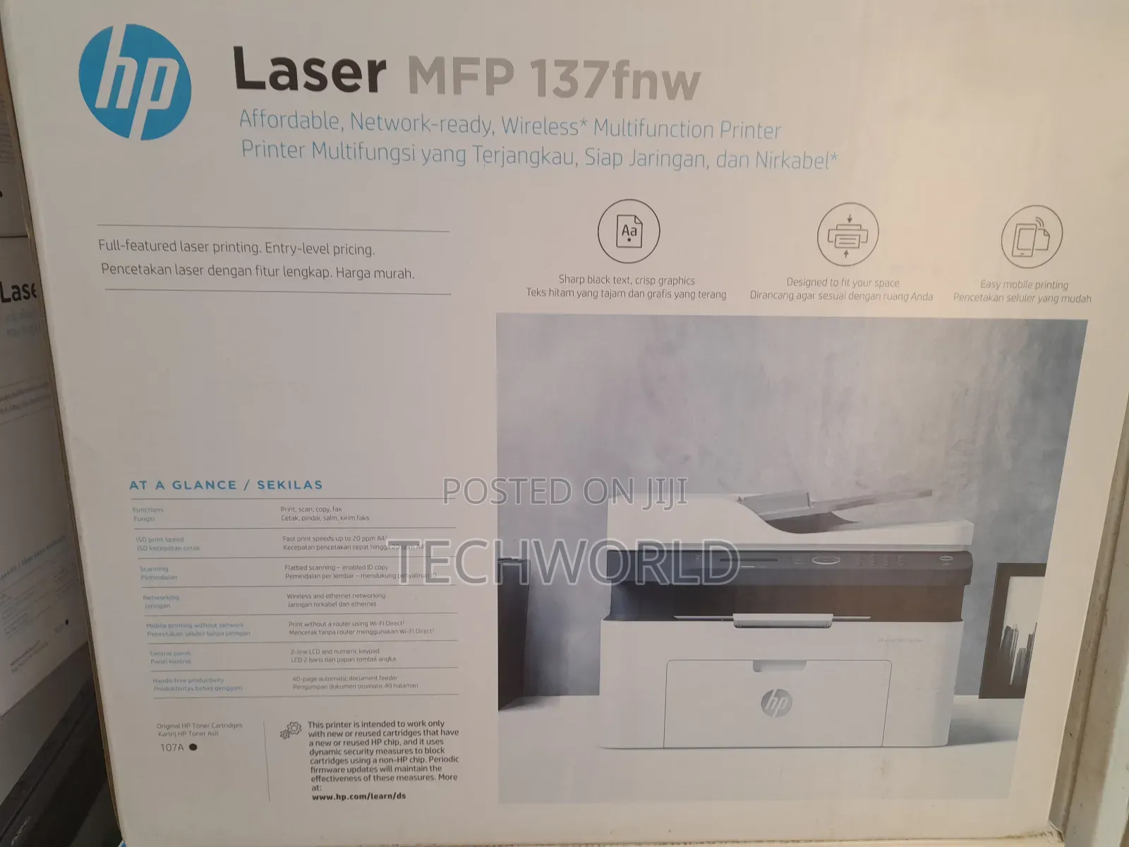 Hp Laserjet MFP 137fnw
