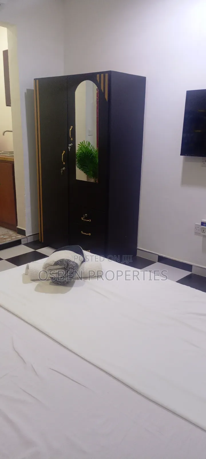 Furnished 1bdrm Apartment in Osben Properties, Spintex for rent