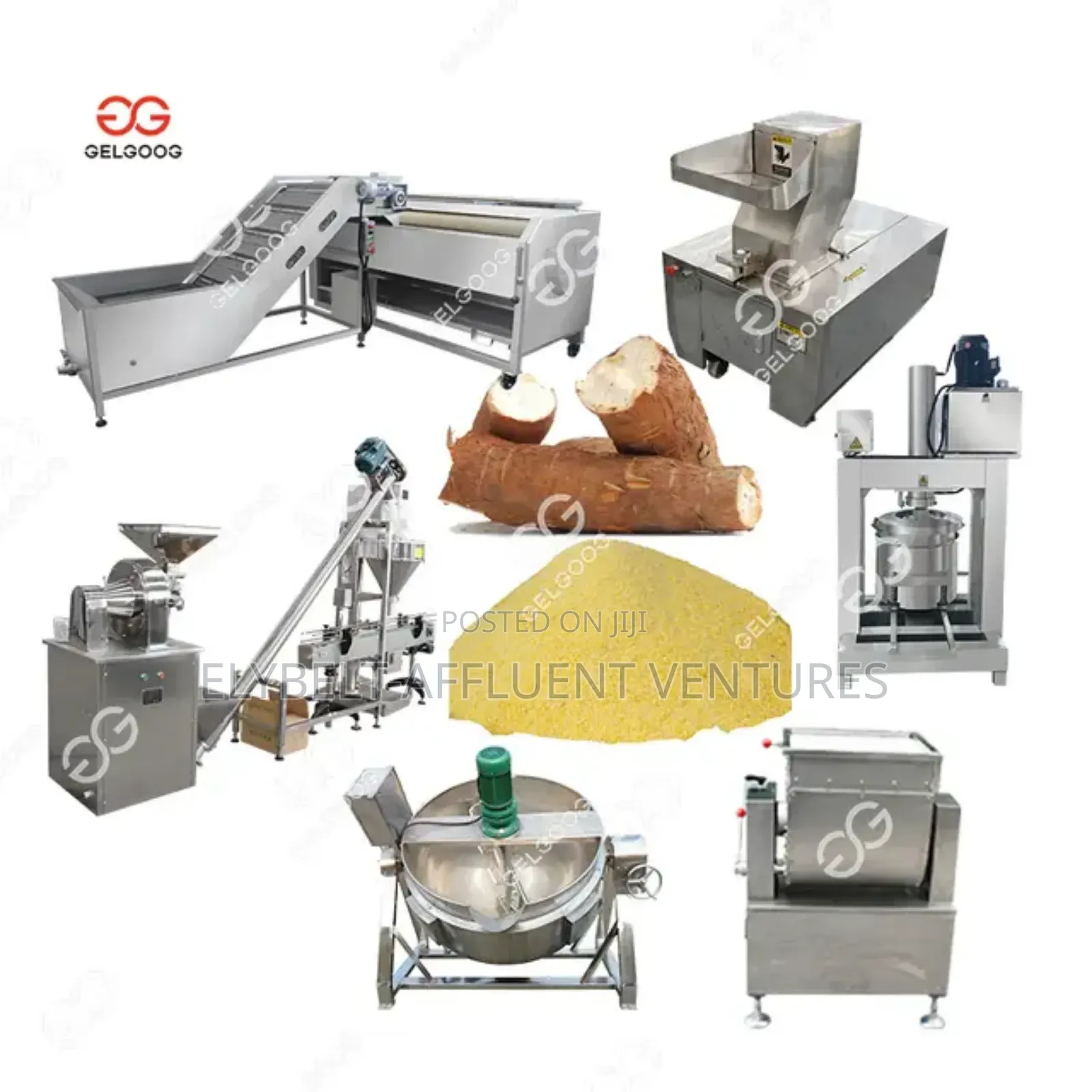 Gari Processing Machine (Not in Ghana)