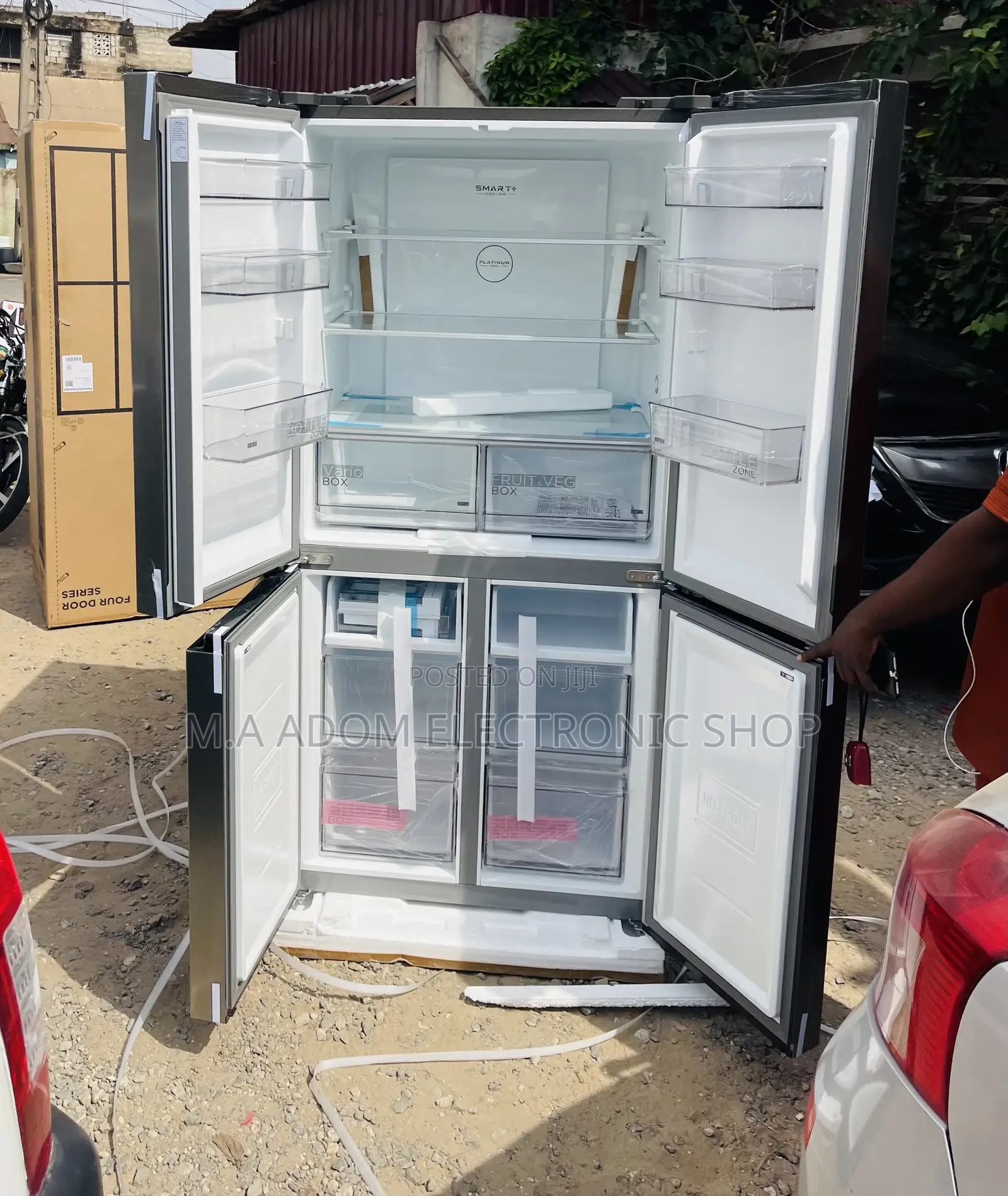 Shop Original Midea MDRF632FGN46D 464L Side by Side Fridge.