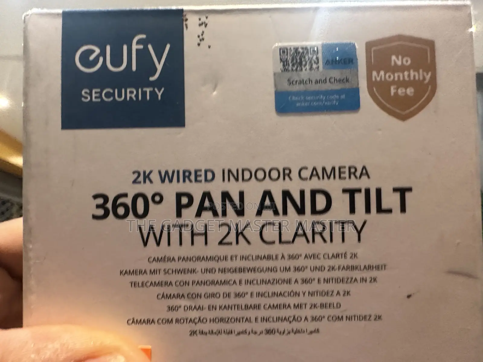 Tp-Link Tapo C220 4MP Pan Tilt Indoor