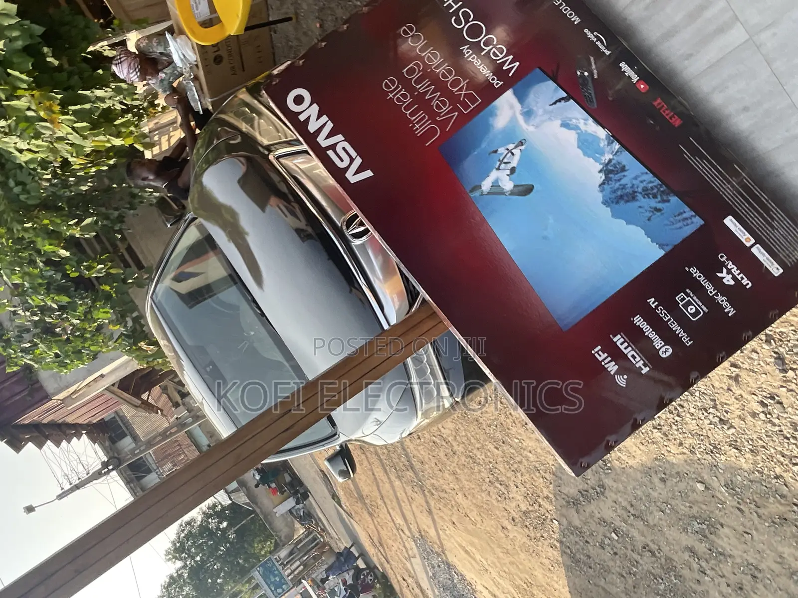 Webos New Asano 65′′UHD Miracast Smart Satellite 2024 TV