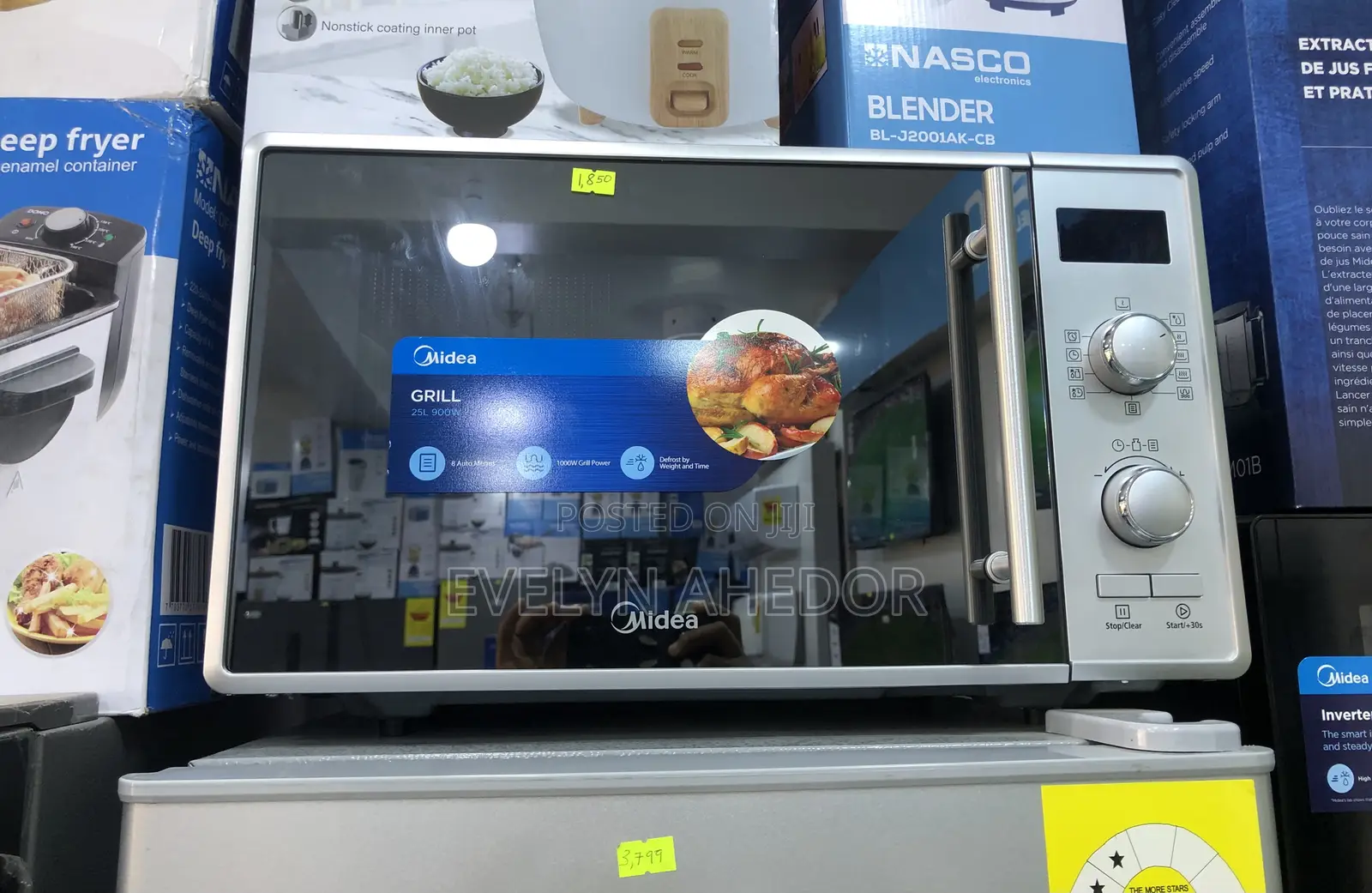 Quality and Affordable Midea Microwave Oven With Grill 25ltr