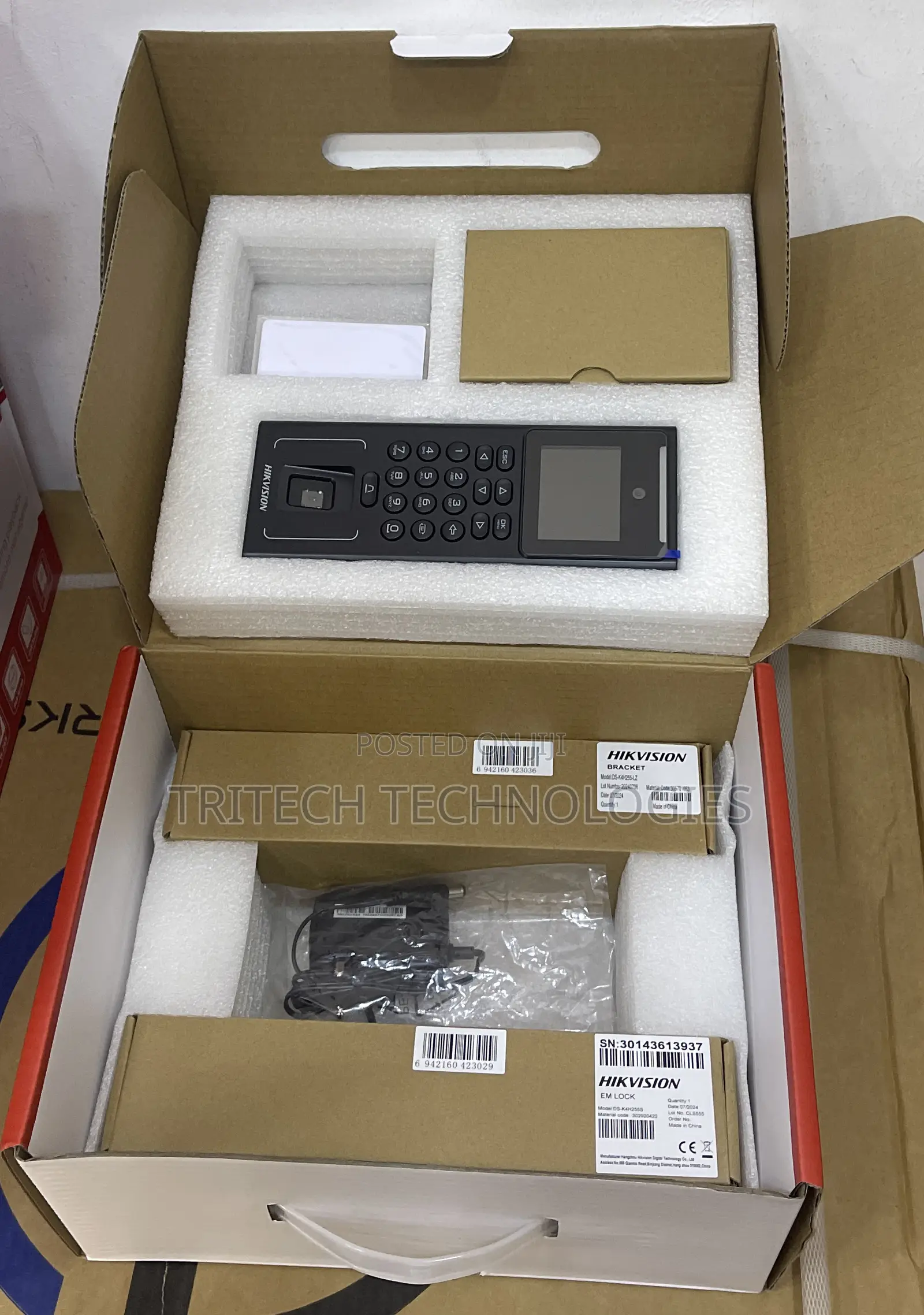 Hikvision Access Control Face Recognition Kit Ds-Kas321