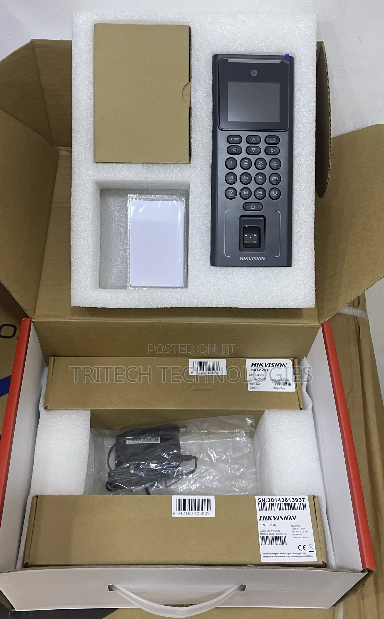 Hikvision Access Control Face Recognition Kit Ds-Kas321