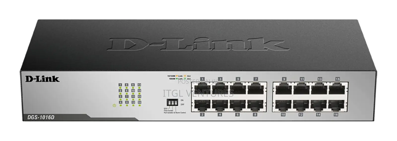 D Link 16 Port Gigabit