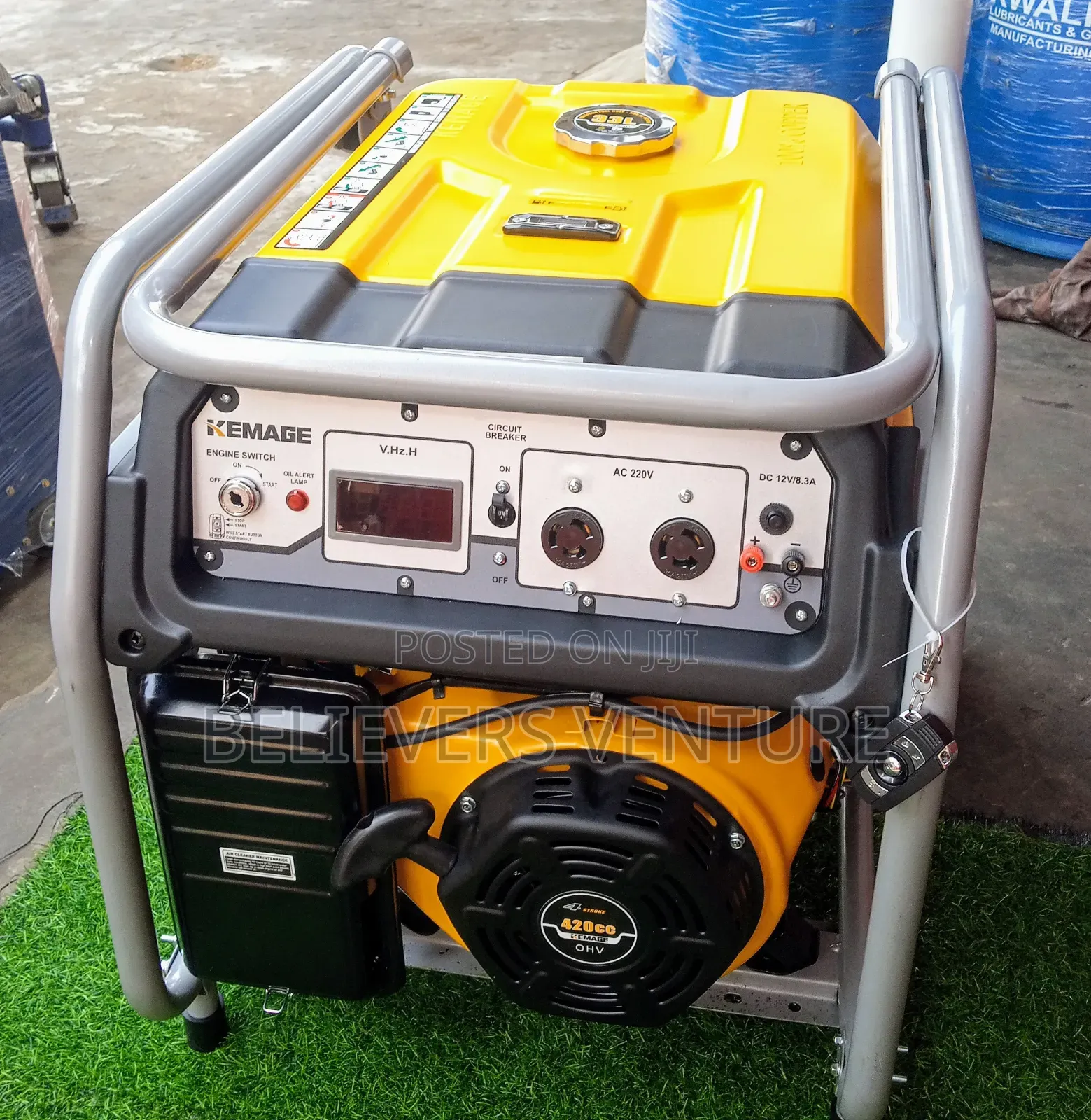 Kemage Petrol Generator 15kva Diesel 230/240v Generator Key