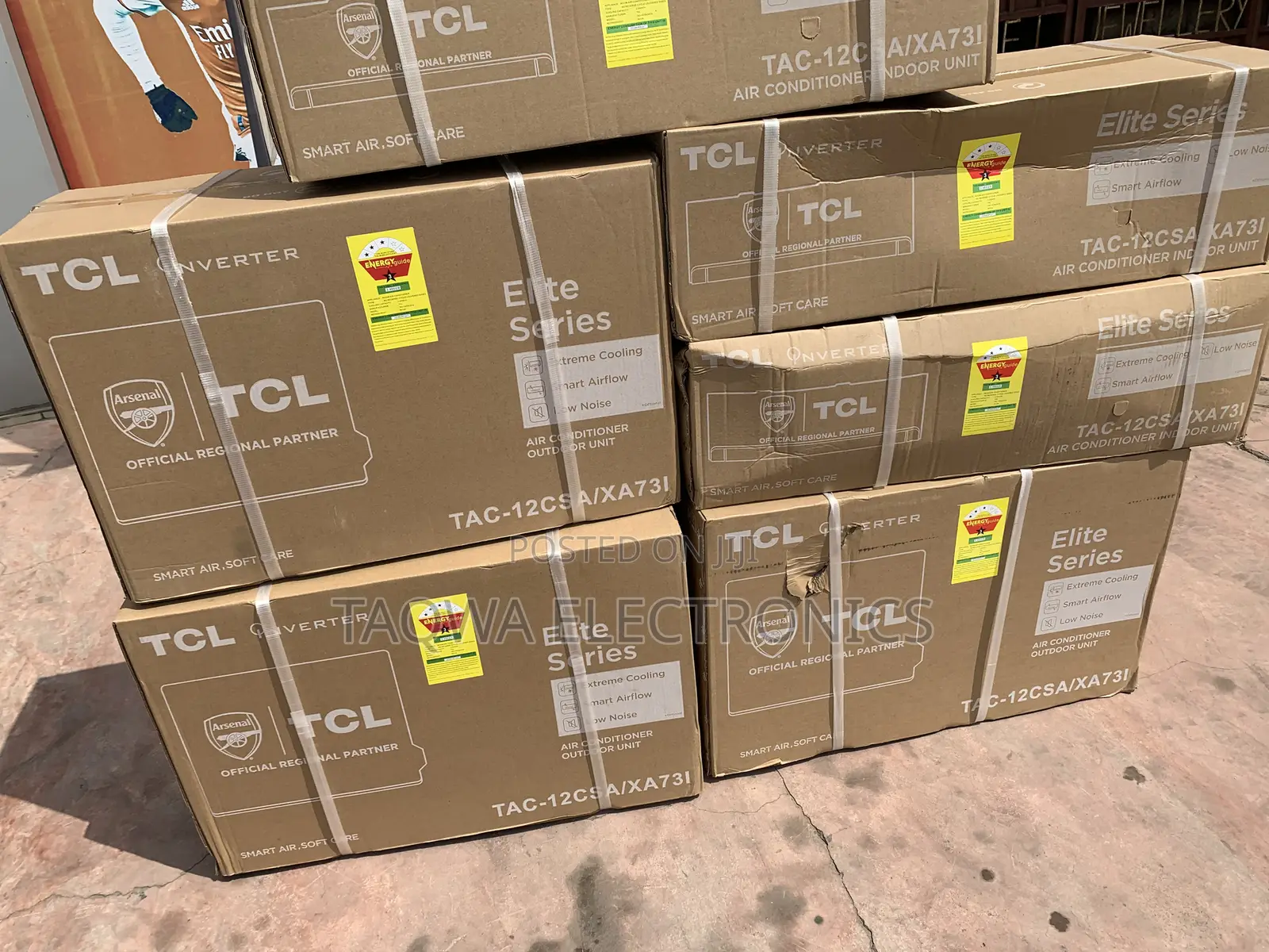 Intact 1.5hp TCL Inverter R410 Air Conditioner