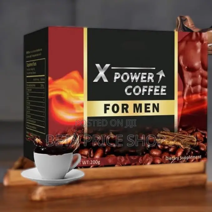 X Power Coffee for Men, Boost Sexual Performance