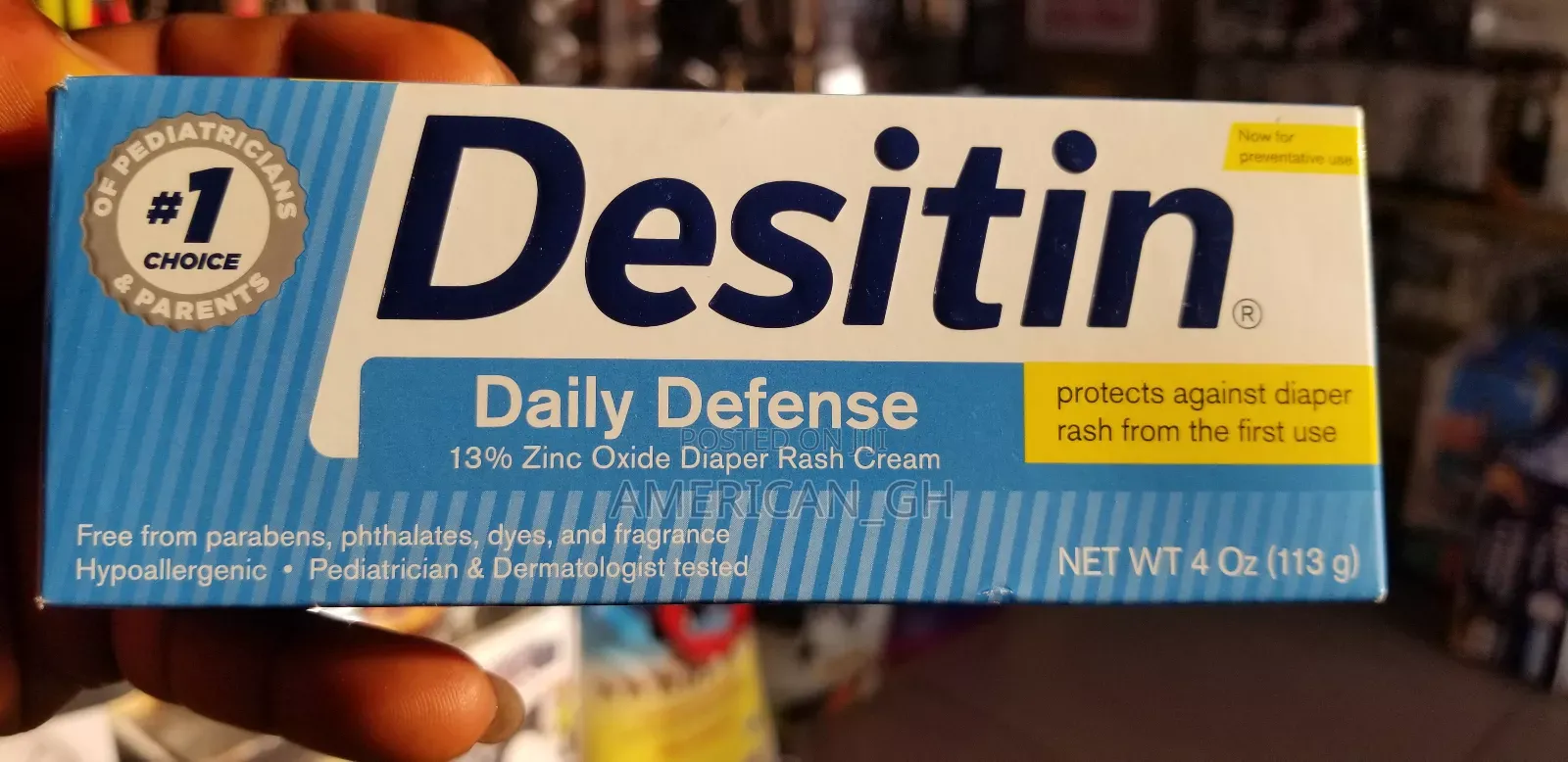 Desitin Daily Defense, 113g