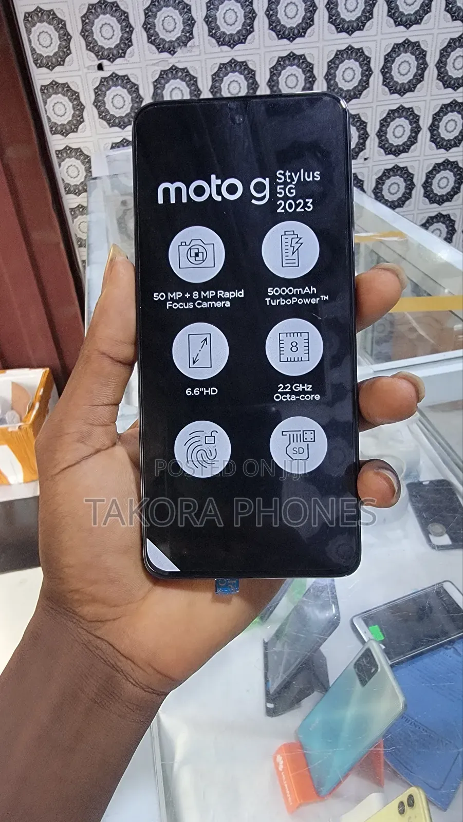 Motorola Moto G Stylus 5G -2023 256 GB Gray