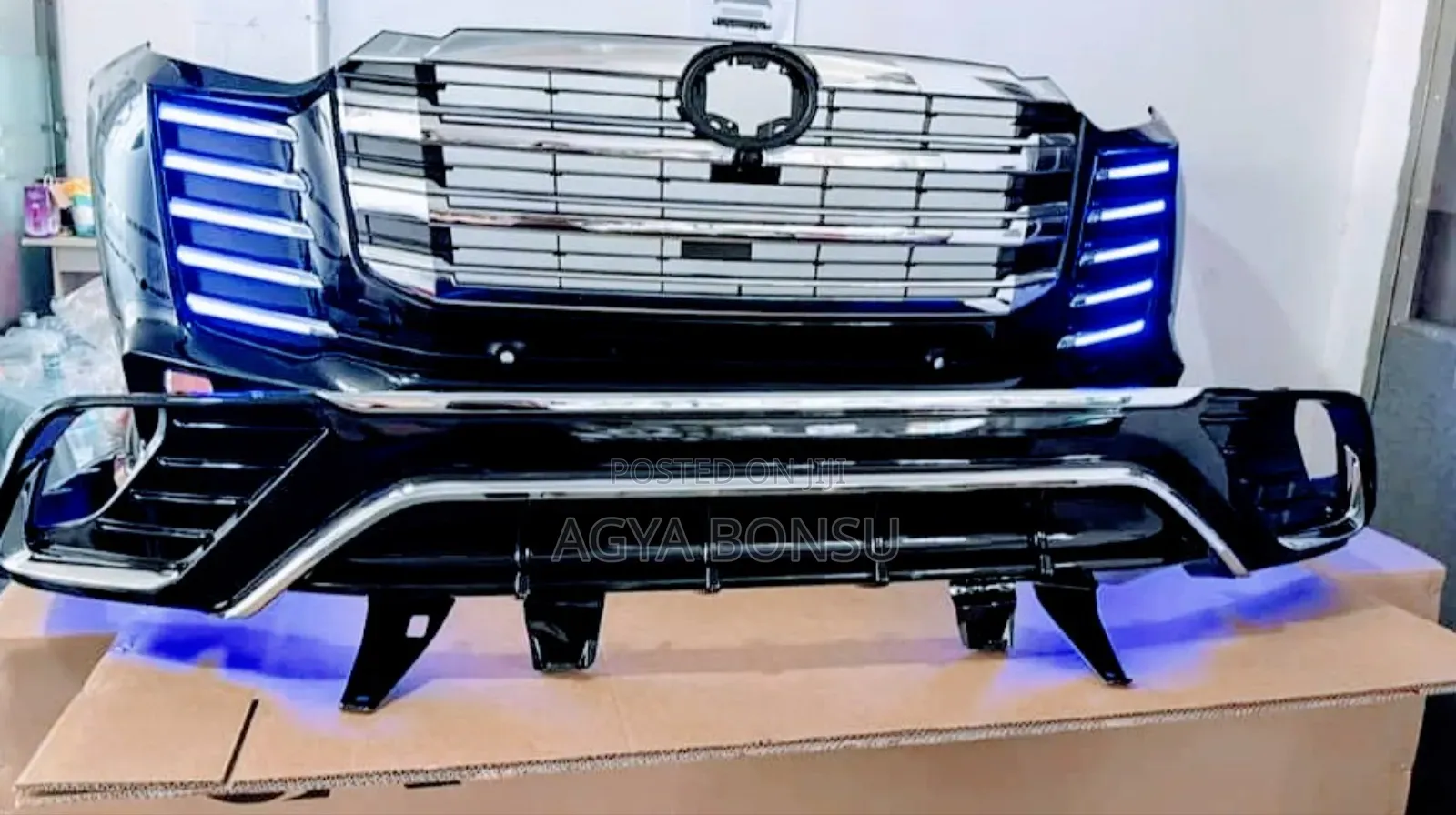 2020 2022 Toyota Highlander Bumper Upgrade Body Kit