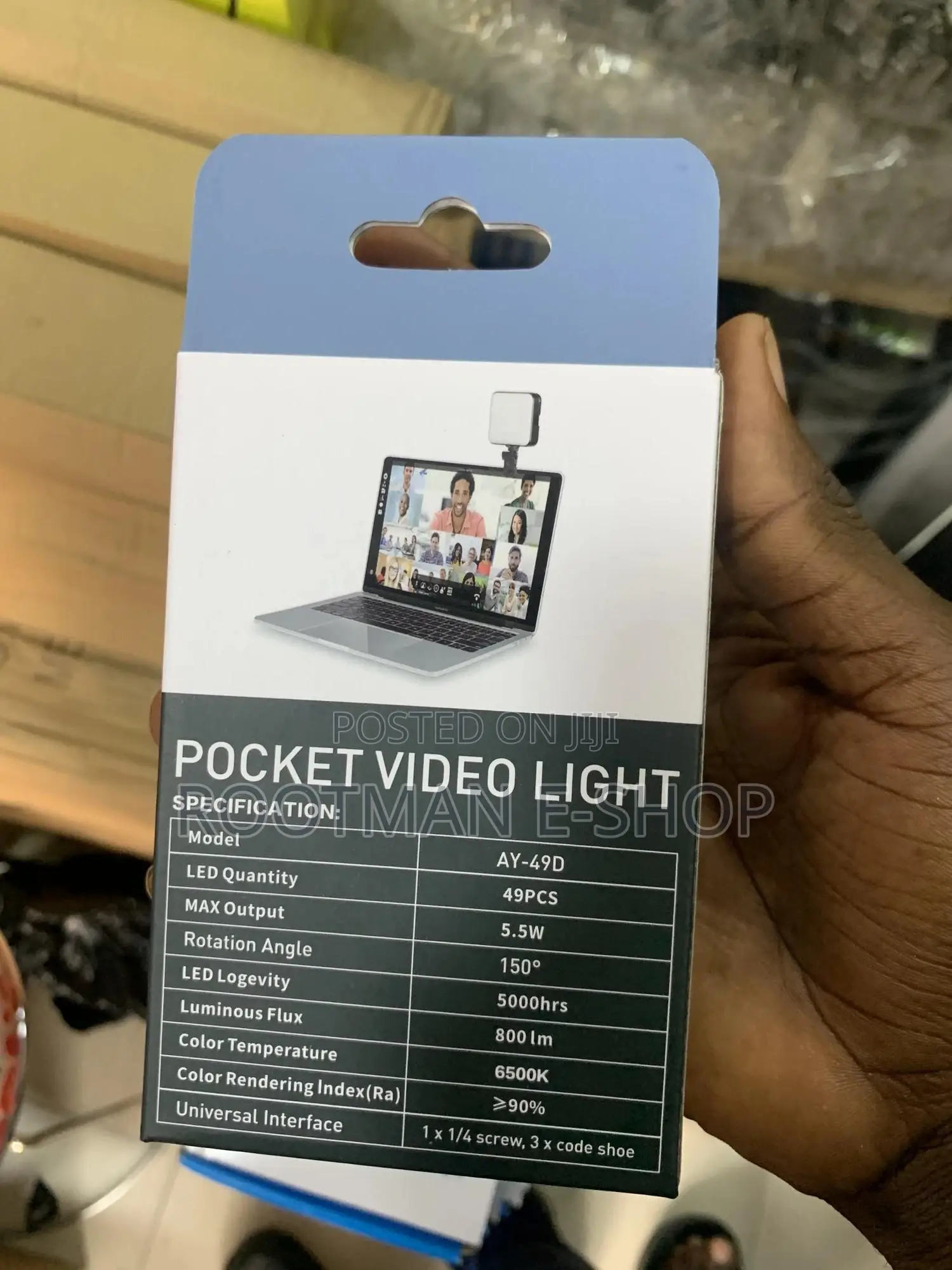 Pocket Video Light