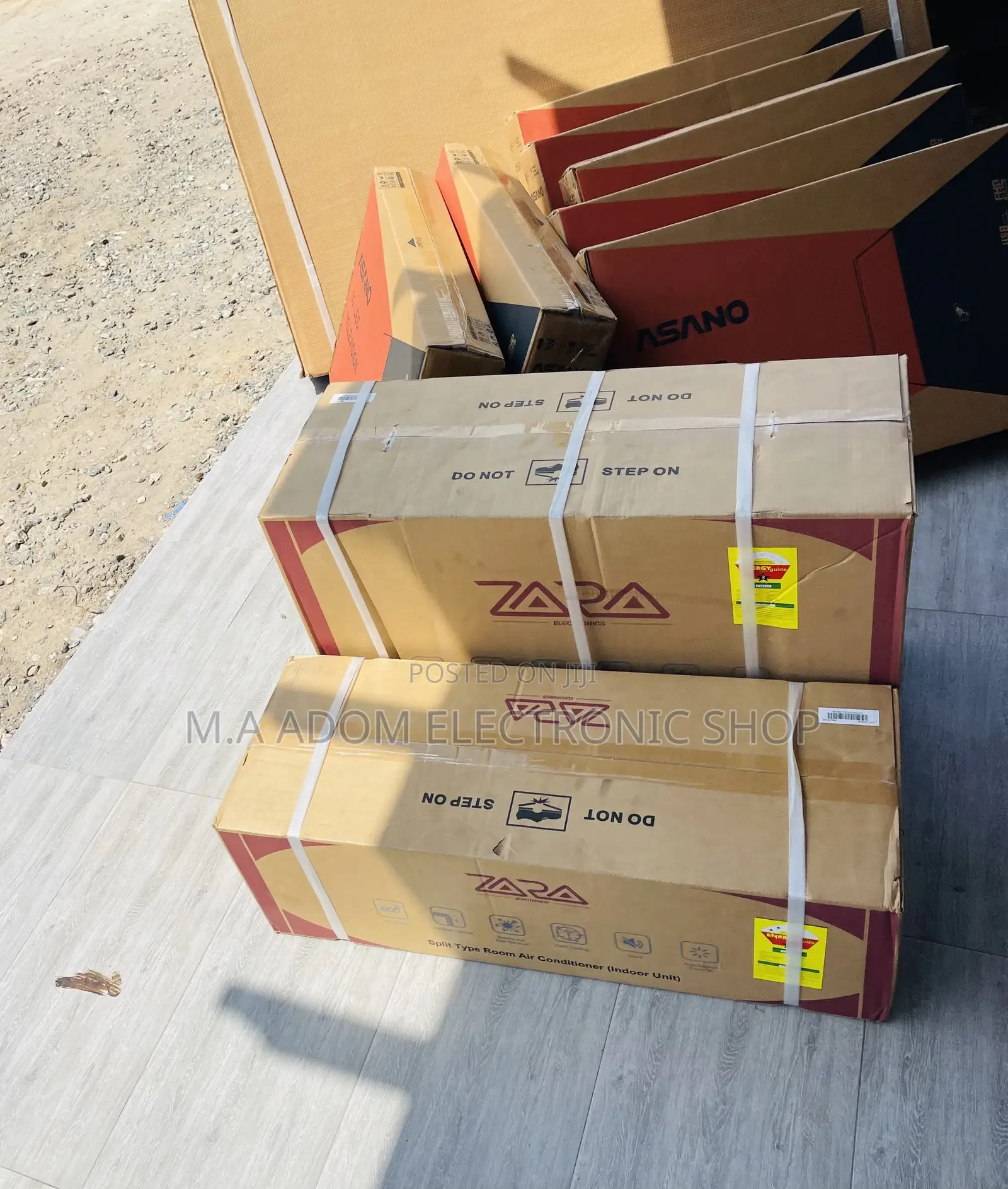 Low Energy Consumption Zara 1.5hp R410 Gas Air Conditioner.
