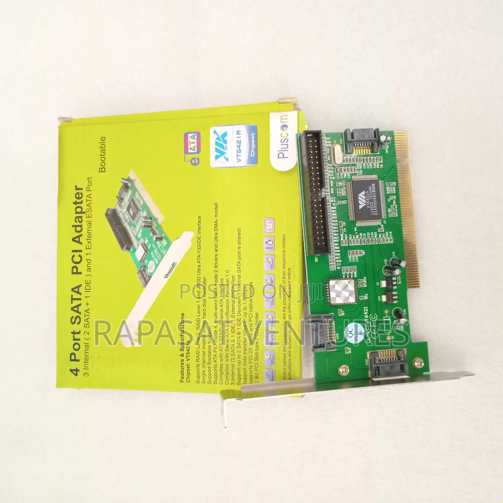 4 Port Sata Pci Adaptor