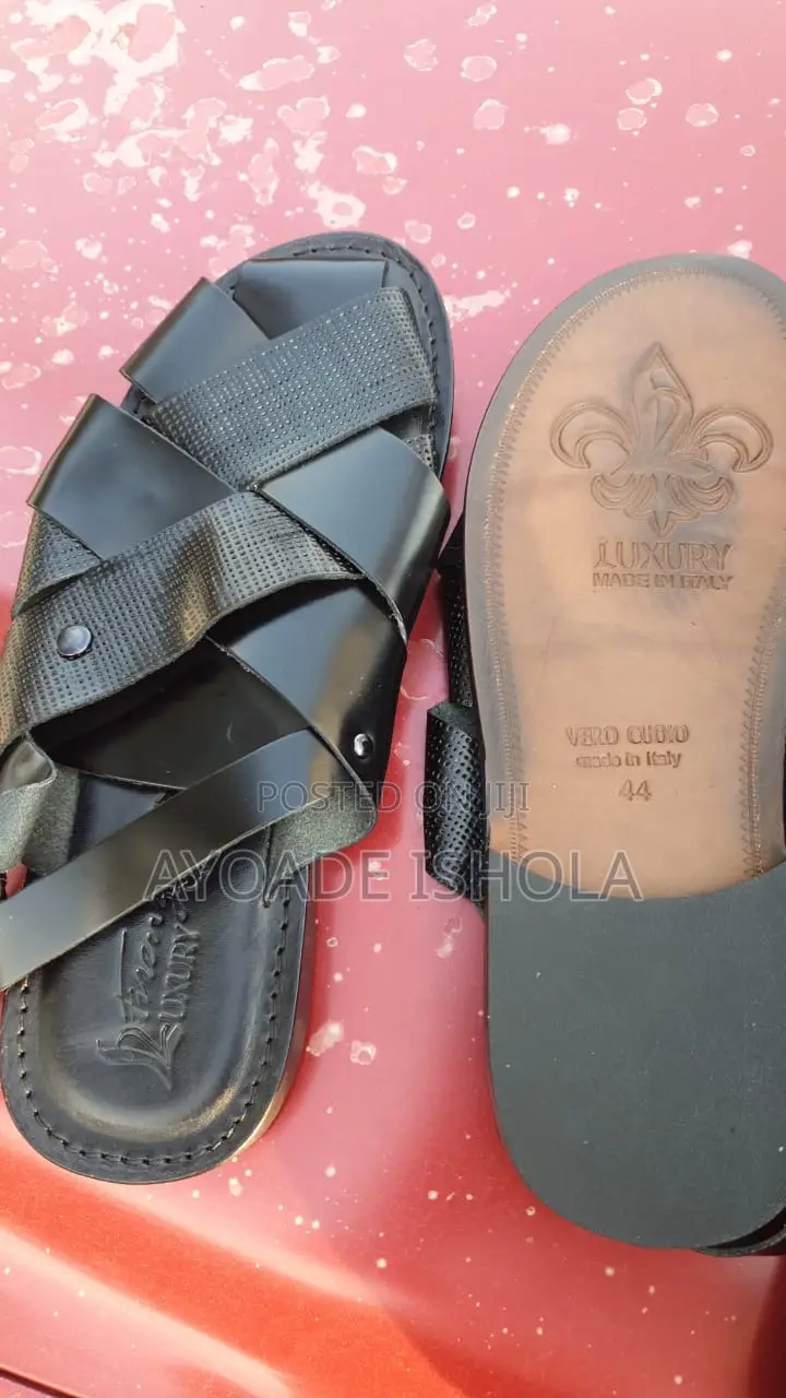 Italian Palm Slippers
