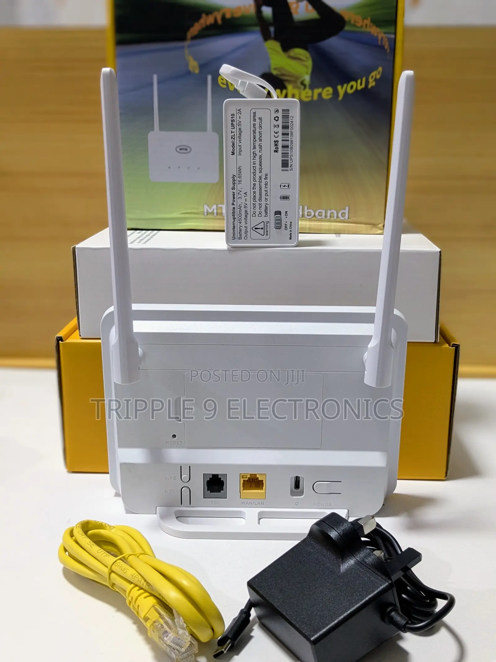 New Turbonet Portable MTN Universal Router