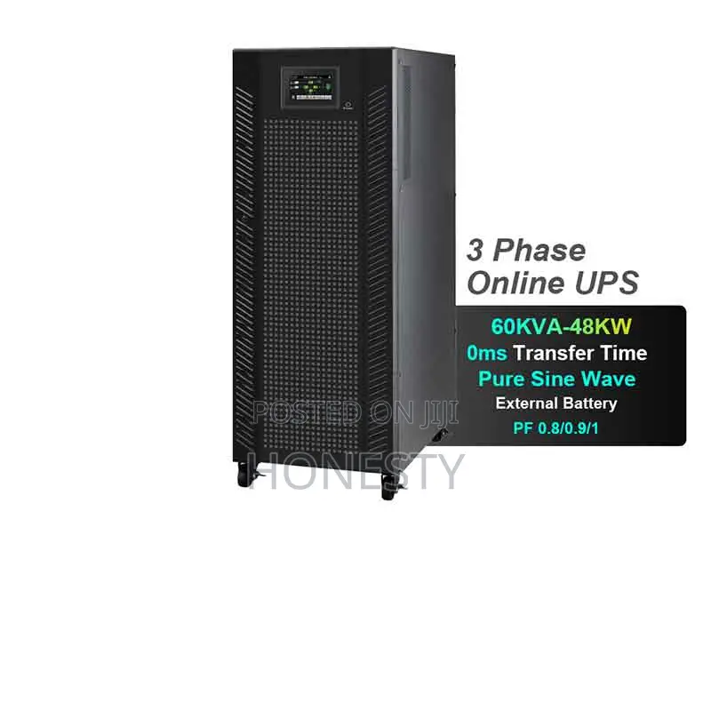 Cwups 60kva/48kw 3phase Ups Backup Power Supply for Medica