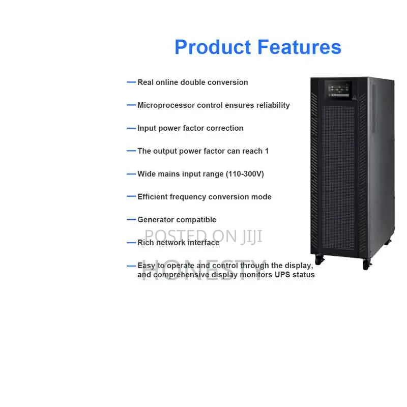 Cwups 60kva/48kw 3phase Ups Backup Power Supply for Medica