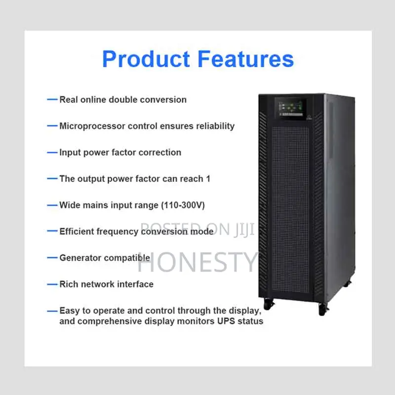 Cwups 50kva/40kw Three Phase Online Ups Backup Power Supply