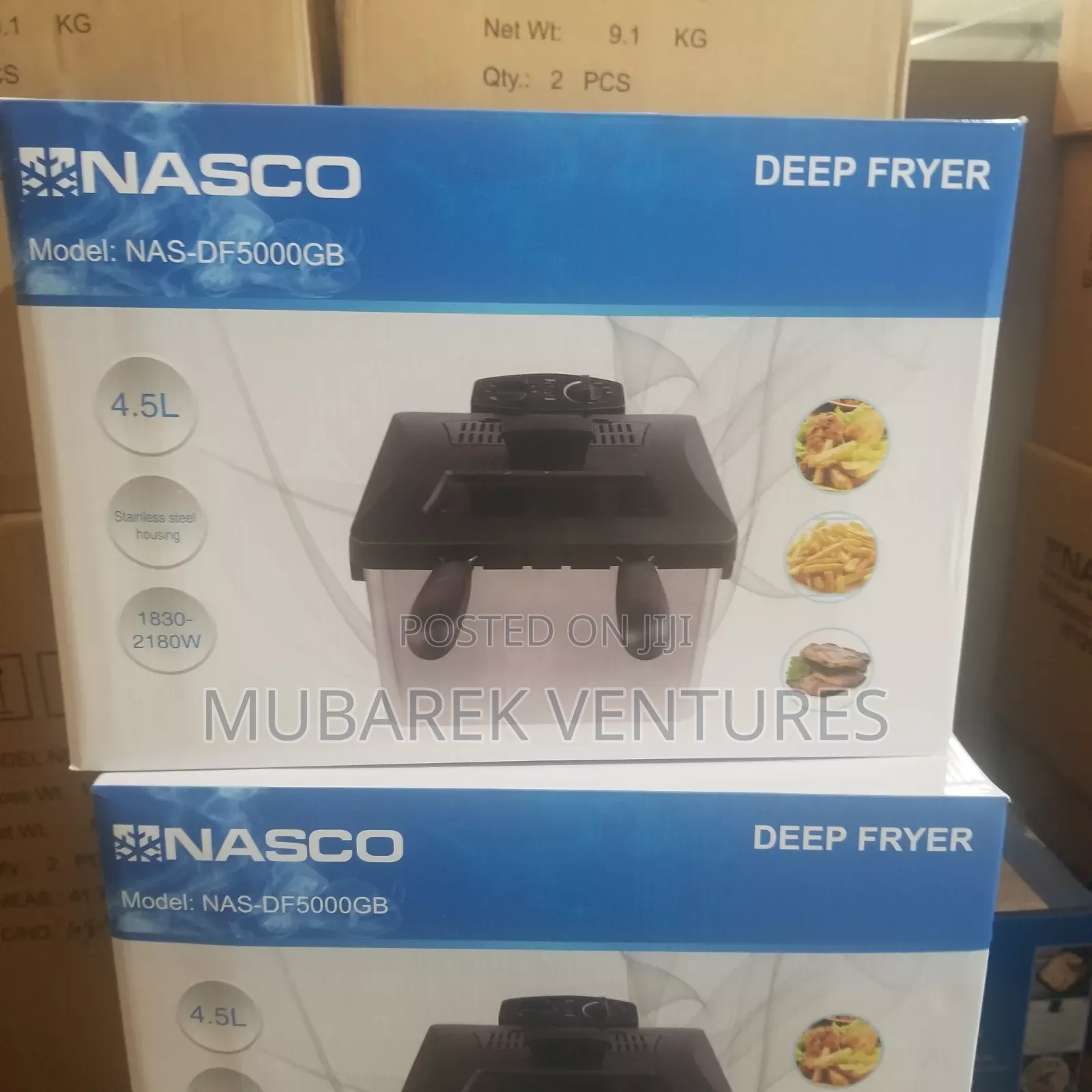 Nasco-3000-Watt- 4L Deep-Fryer