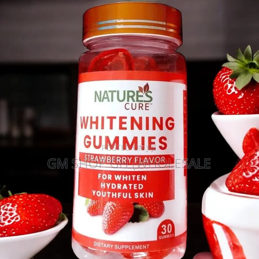 Nature’S Cure Whitening Gummies With Glutathione Vitamins
