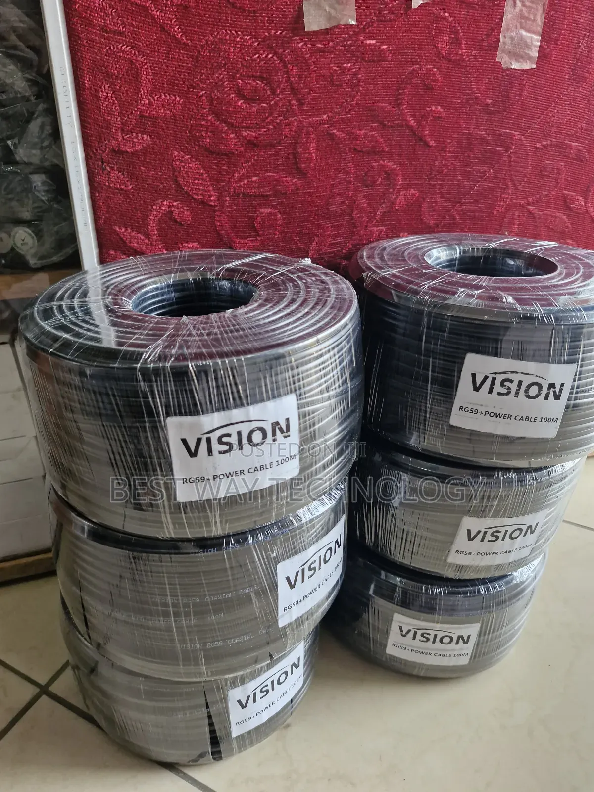 100m Rj59 Cable