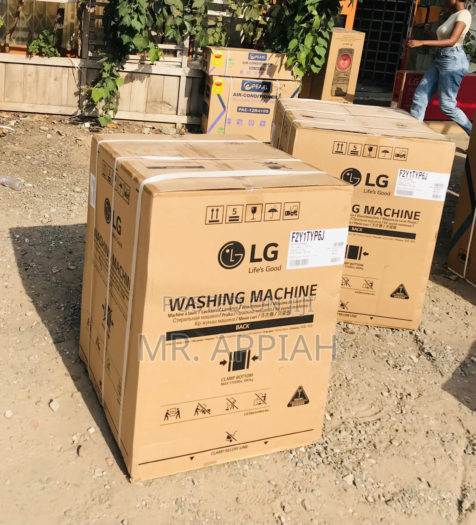 Buy Original Lg F2Y1TYP6J 8kg Front Load Washing Machine.🤓